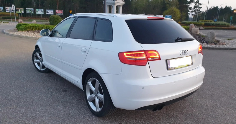 Audi A3 cena 29600 przebieg: 212411, rok produkcji 2008 z Białystok małe 254